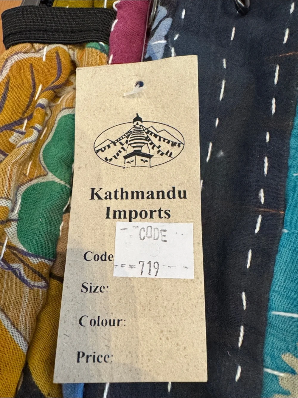 NWT! Kathmandu Imports Bohemian Patchwork Multicolor Women’s Backpack - Picture 3 of 8